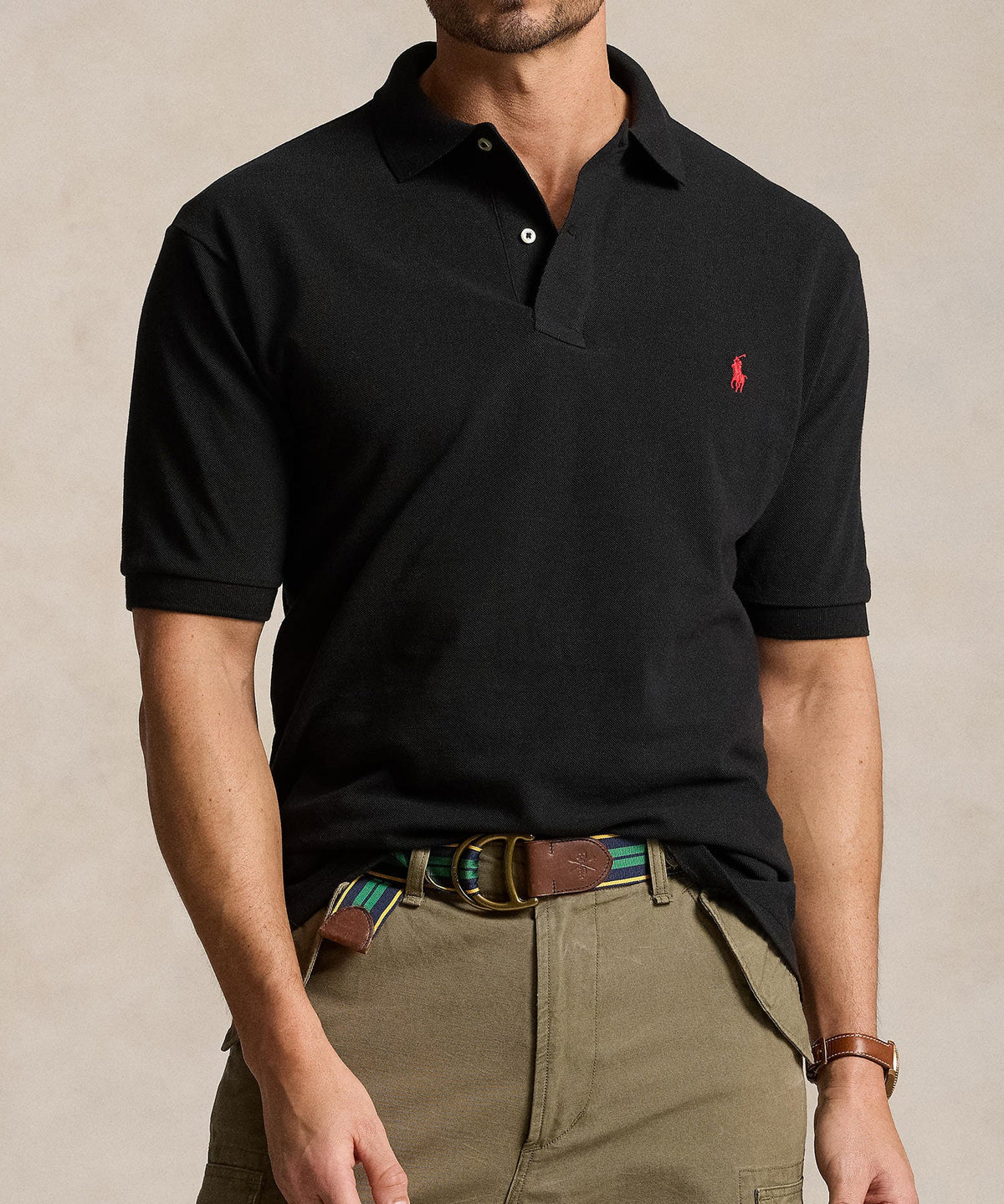 Polo Ralph Lauren Short Sleeve Classic Pique Mesh Polo Shirt