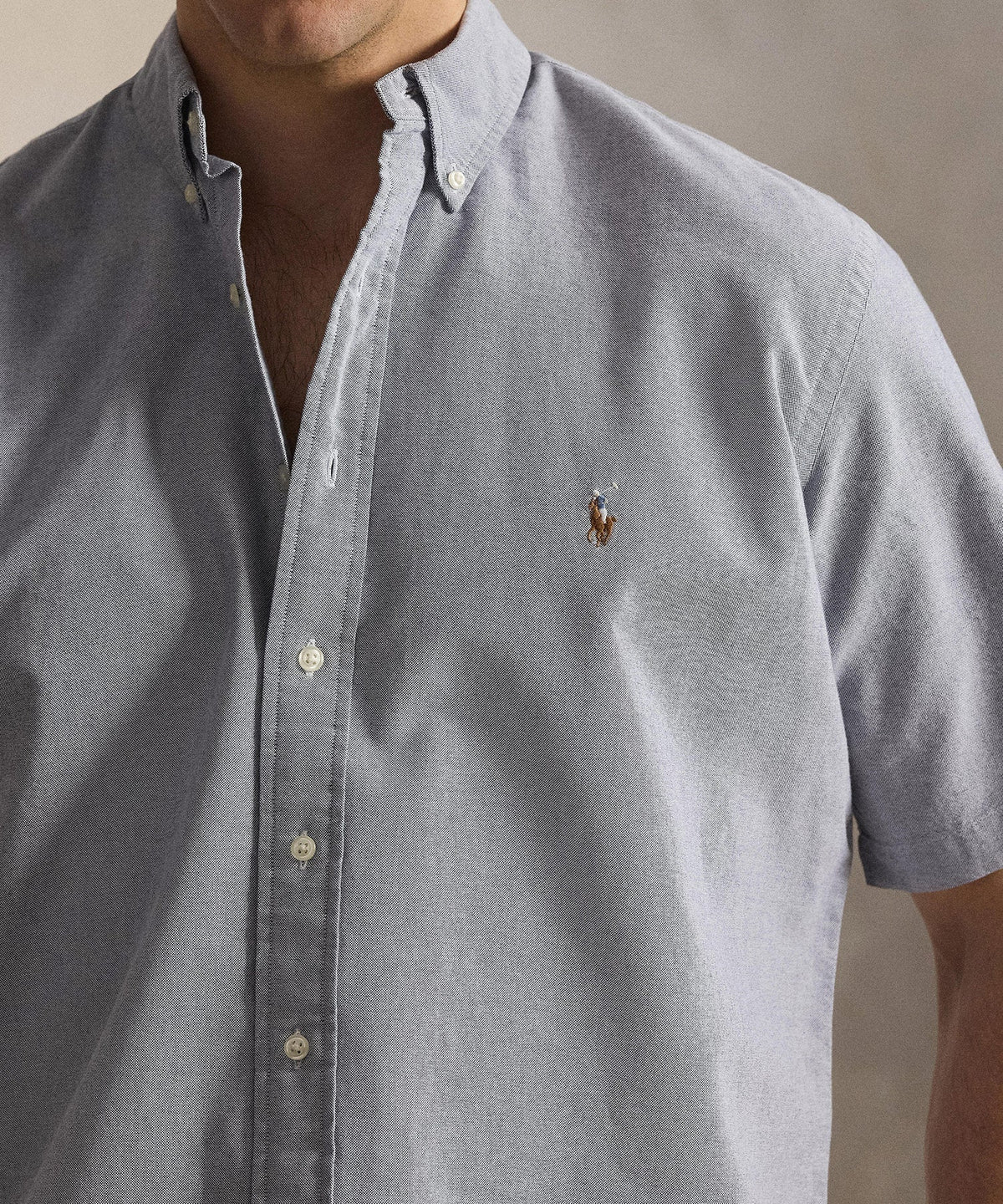 Polo Ralph Lauren Short Sleeve Solid Oxford Sport Shirt