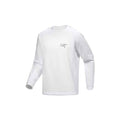 Arc'teryx Kragg Cotton LS Tee - White Light/Black X000009714
