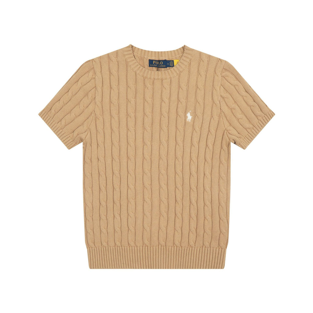 Ralph Lauren Knitted sweaters Ralph Lauren Knitted Short Sleeved Shirt Small Standard Twist Knitted Crew Neck Short Sleeve