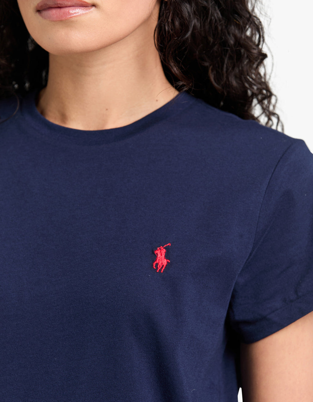 Crewneck Short Sleeve T Shirt - Cruise Navy