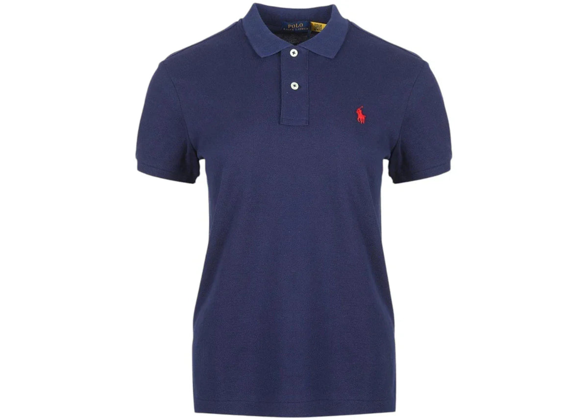 Polo Ralph Lauren Basic Mesh Fit Classic Short-Sleeve Knit Navy/Red Pp