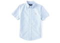 Polo Ralph Lauren Boys Short Sleeve Oxford Sport Solid Shirt Blue