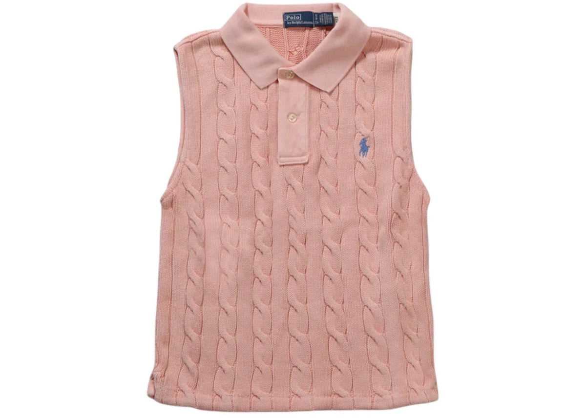 Polo Ralph Lauren Sleeveless Polo Pink Sand