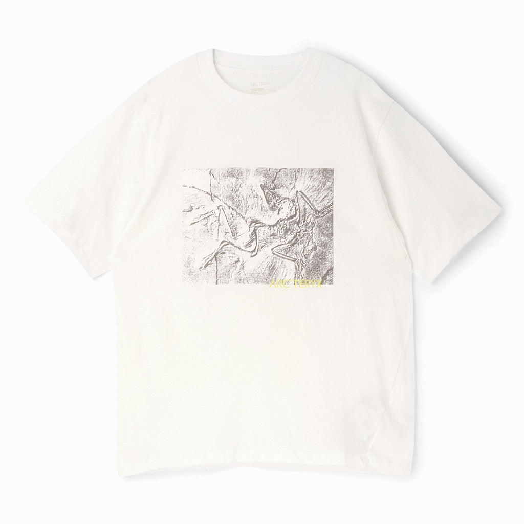 Arc'teryx Kragg Cotton Lithographica SS M (White Light)