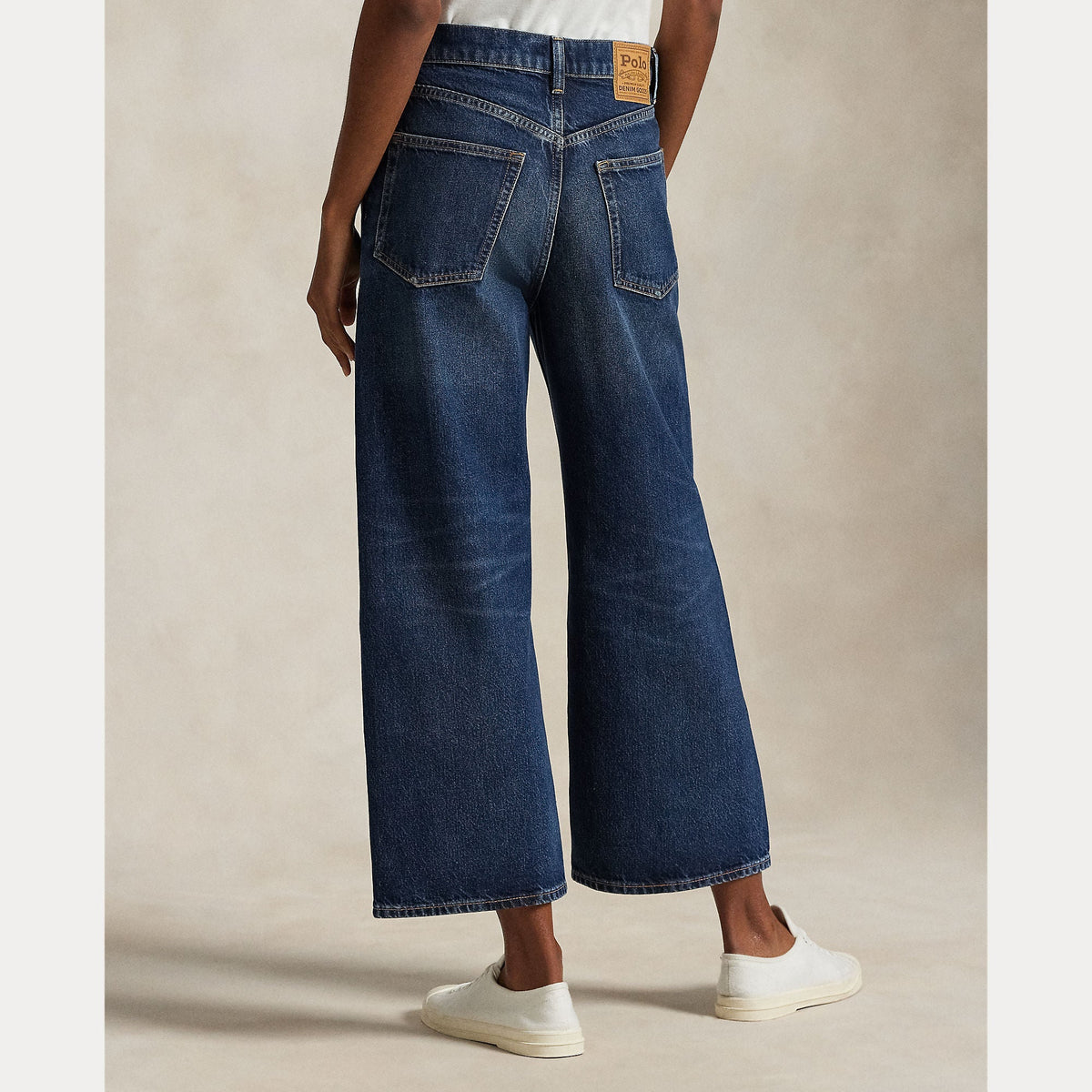 Polo Ralph Lauren - High Rise Wide Leg Crop Jean